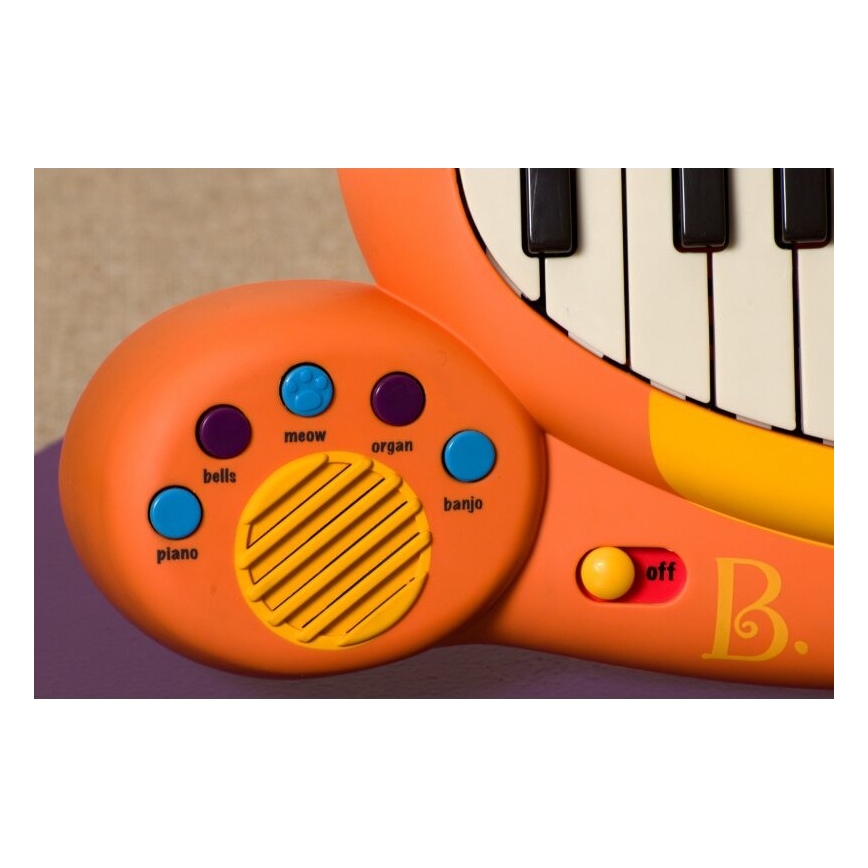 B-Toys - Piano med mikrofon til børn Cat 4xAA