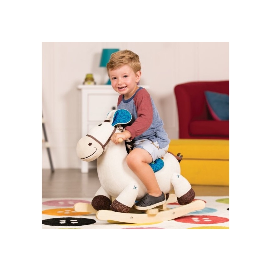 B-Toys - Rocking hest BANJO poppel