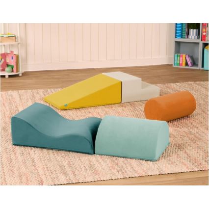 B-Toys - Skumklodser til børn MAXI WONDERSHAPES 5 stk.