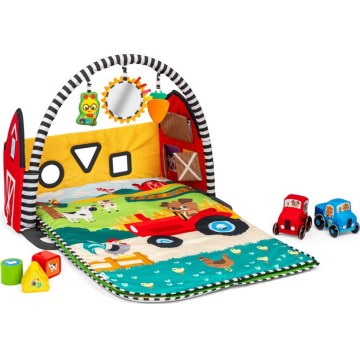 Baby Einstein - Babylegetæppe BUSY BARNYARD 4xAA