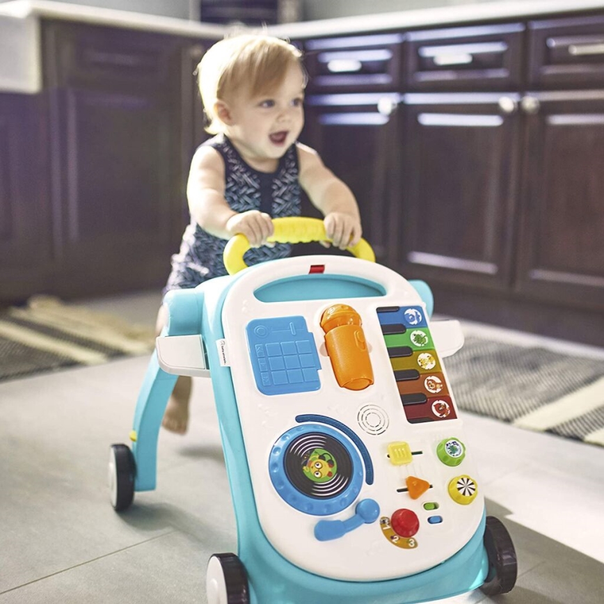 Baby Einstein - Gåvogn med aktiviteter 4-i-1 MUSICAL MIX ‘N ROLL 3xAA