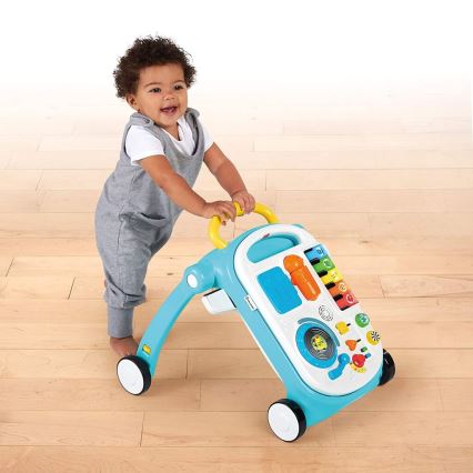 Baby Einstein - Gåvogn med aktiviteter 4-i-1 MUSICAL MIX ‘N ROLL 3xAA