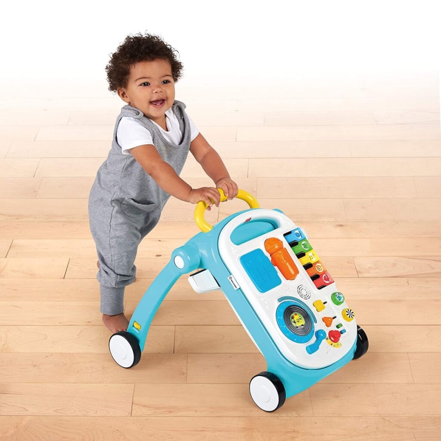 Baby Einstein - Gåvogn med aktiviteter 4-i-1 MUSICAL MIX ‘N ROLL 3xAA