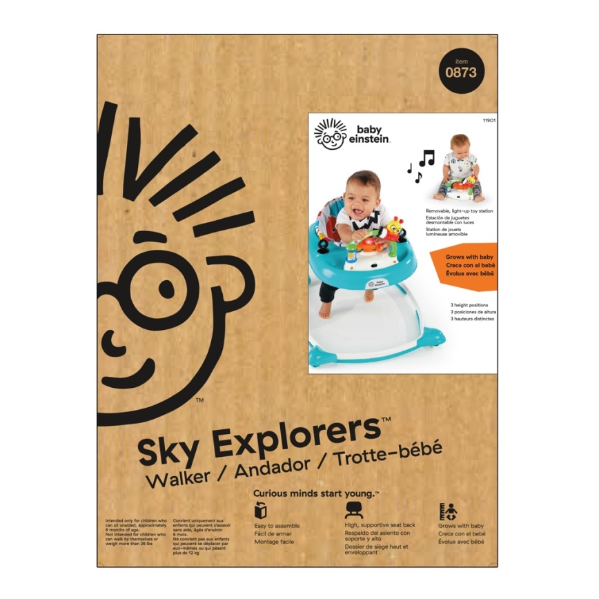Baby Einstein - Gåvogn SKY EXPLORERS WALKER