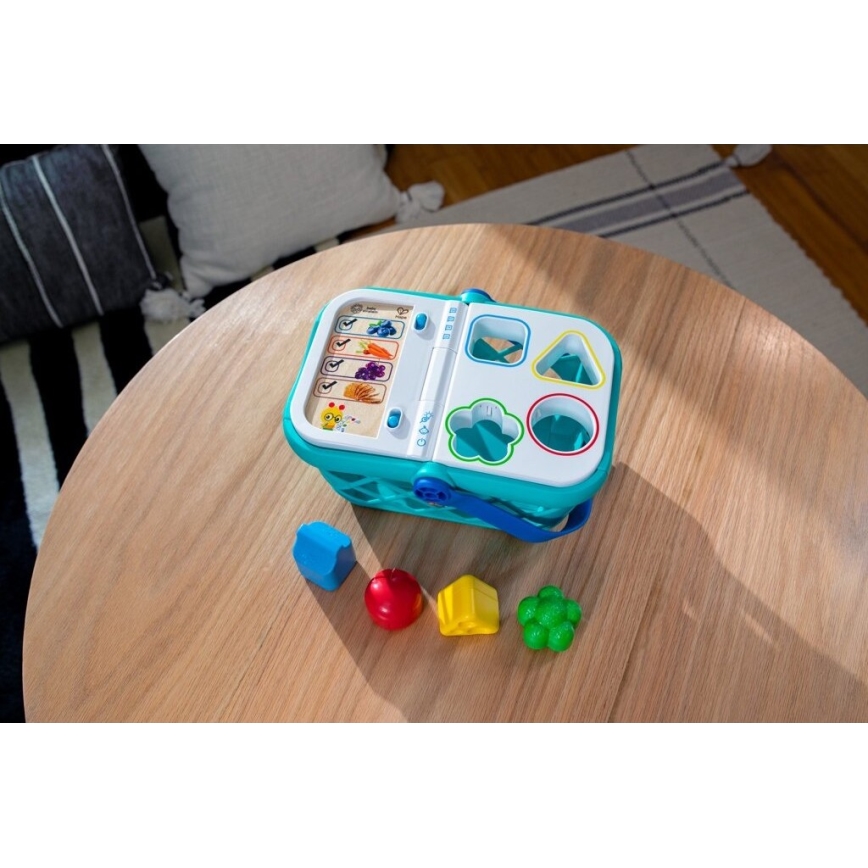 Baby Einstein - Interaktiv indkøbskurv til børn MAGIC TOUCH HAPE 3xAAA