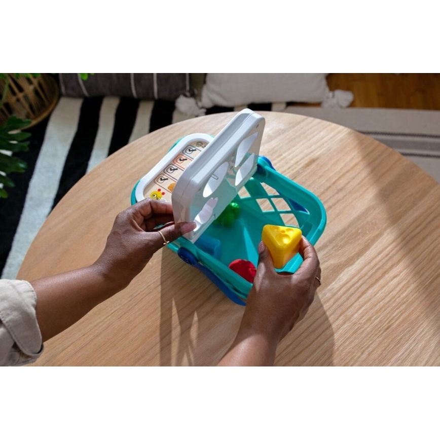 Baby Einstein - Interaktiv indkøbskurv til børn MAGIC TOUCH HAPE 3xAAA