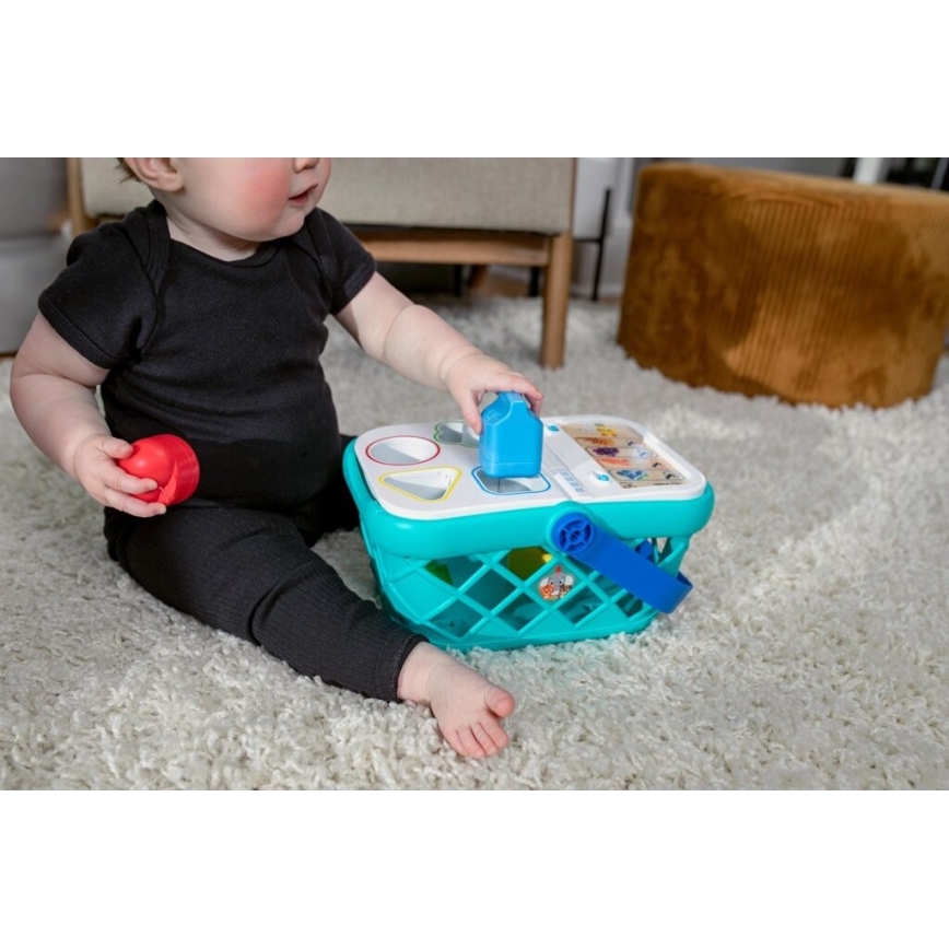 Baby Einstein - Interaktiv indkøbskurv til børn MAGIC TOUCH HAPE 3xAAA