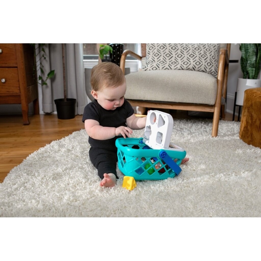 Baby Einstein - Interaktiv indkøbskurv til børn MAGIC TOUCH HAPE 3xAAA