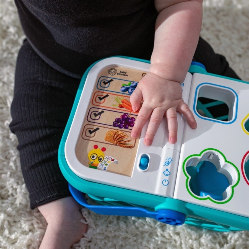 Baby Einstein - Interaktiv indkøbskurv til børn MAGIC TOUCH HAPE 3xAAA