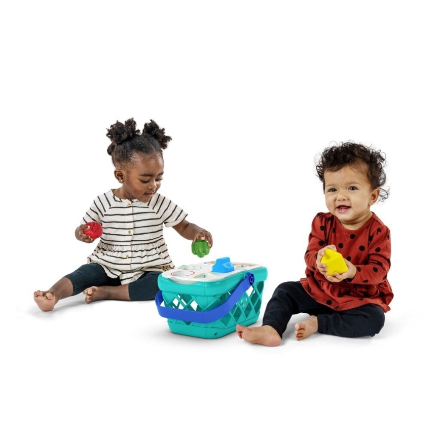 Baby Einstein - Interaktiv indkøbskurv til børn MAGIC TOUCH HAPE 3xAAA
