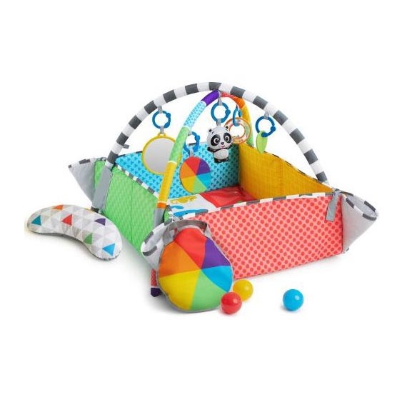 Baby Einstein - Legetæppe til børn 5-i-1 PATCH'S COLOR PLAYSPACE 3xAAA