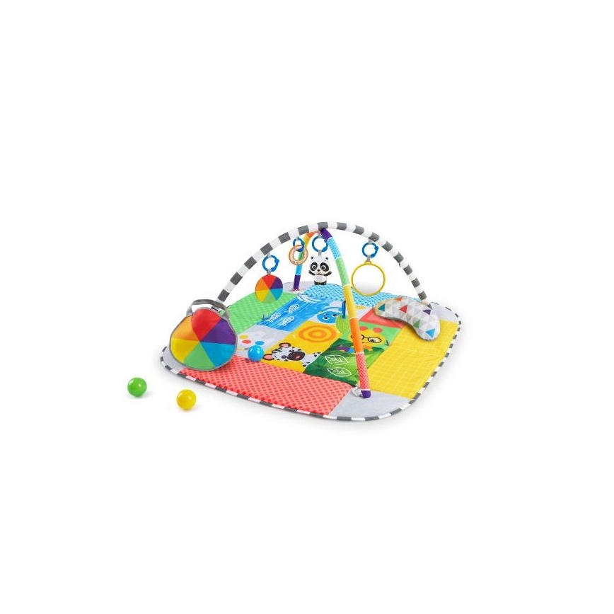 Baby Einstein - Legetæppe til børn 5-i-1 PATCH'S COLOR PLAYSPACE 3xAAA