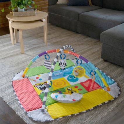 Baby Einstein - Legetæppe til børn 5-i-1 PATCH'S COLOR PLAYSPACE 3xAAA