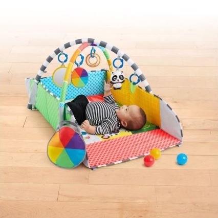 Baby Einstein - Legetæppe til børn 5-i-1 PATCH'S COLOR PLAYSPACE 3xAAA