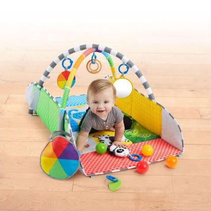 Baby Einstein - Legetæppe til børn 5-i-1 PATCH'S COLOR PLAYSPACE 3xAAA