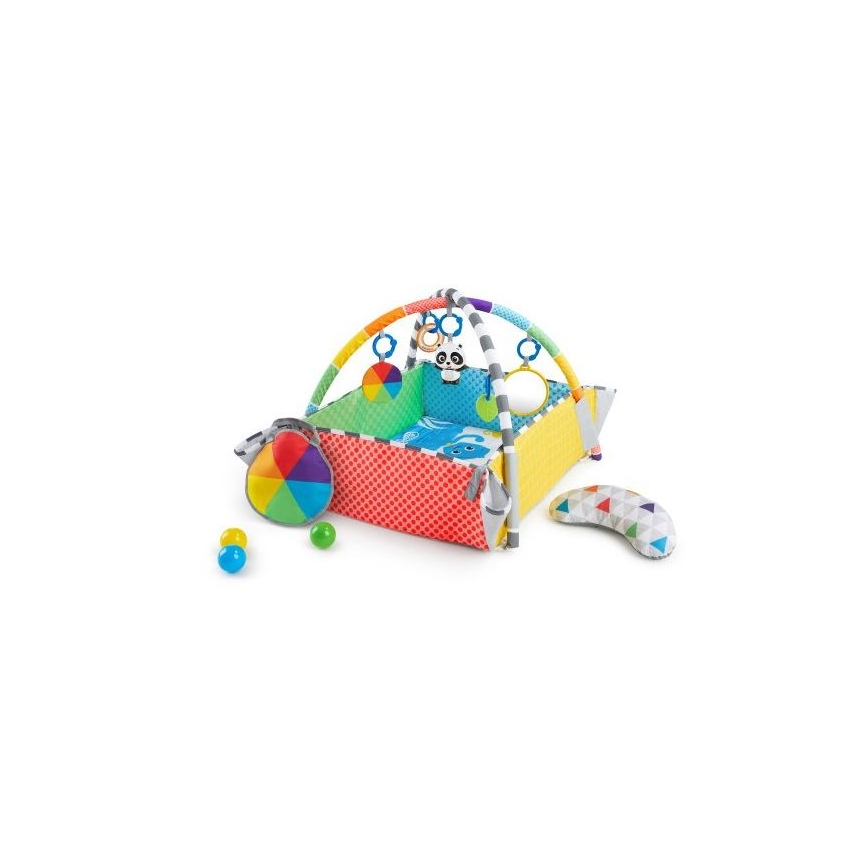 Baby Einstein - Legetæppe til børn 5-i-1 PATCH'S COLOR PLAYSPACE 3xAAA