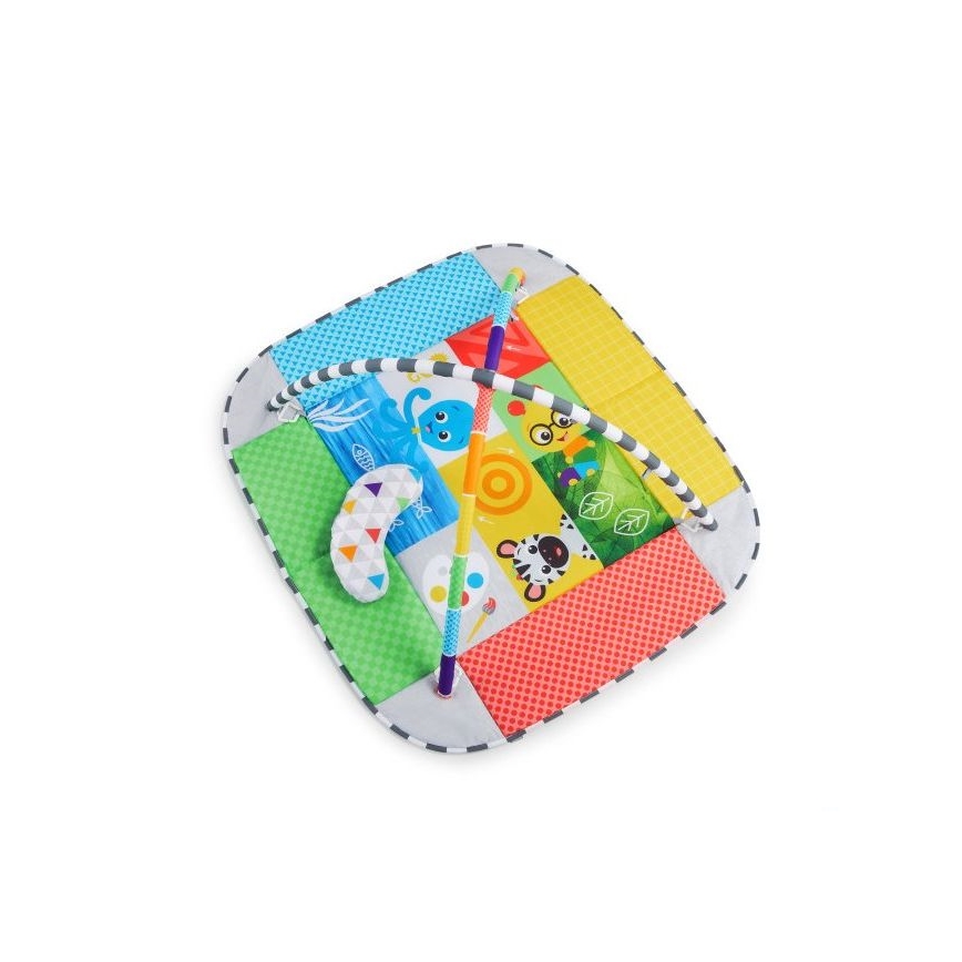 Baby Einstein - Legetæppe til børn 5-i-1 PATCH'S COLOR PLAYSPACE 3xAAA