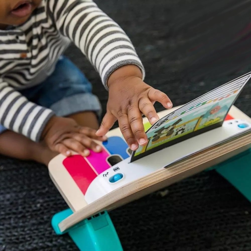 Baby Einstein - Musiklegetøj i træ MAGIC TOUCH 3xAA piano