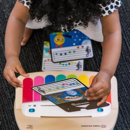 Baby Einstein - Musiklegetøj i træ MAGIC TOUCH 3xAA piano