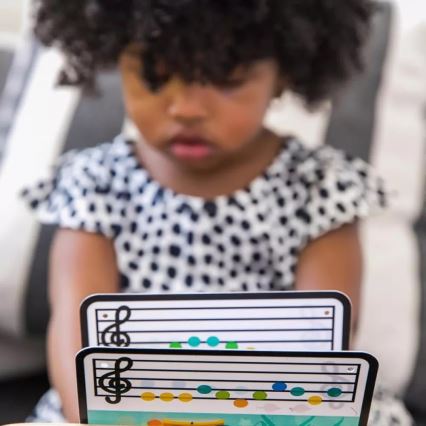 Baby Einstein - Musiklegetøj i træ MAGIC TOUCH 3xAA piano