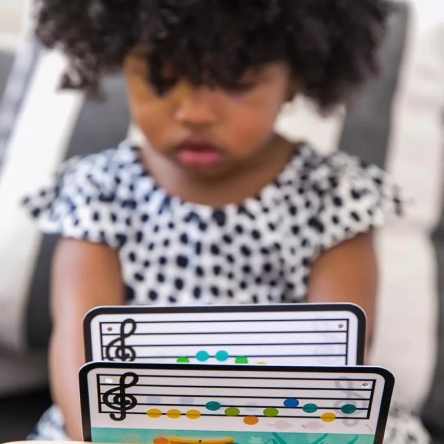 Baby Einstein - Musiklegetøj i træ MAGIC TOUCH 3xAA piano