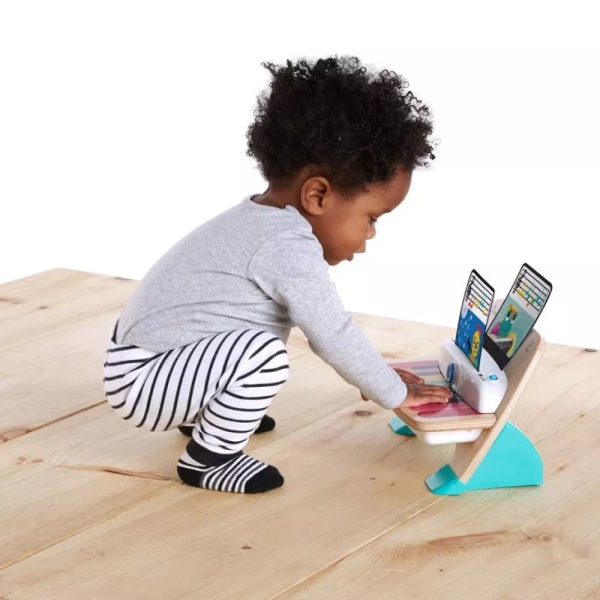 Baby Einstein - Musiklegetøj i træ MAGIC TOUCH 3xAA piano