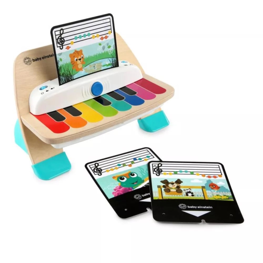 Baby Einstein - Musiklegetøj i træ MAGIC TOUCH 3xAA piano