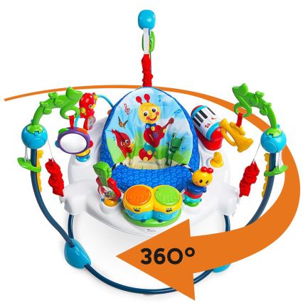 Baby Einstein - Skråstol 2-i-1 NEIGHBORHOOD SYMPHONY 3xAA