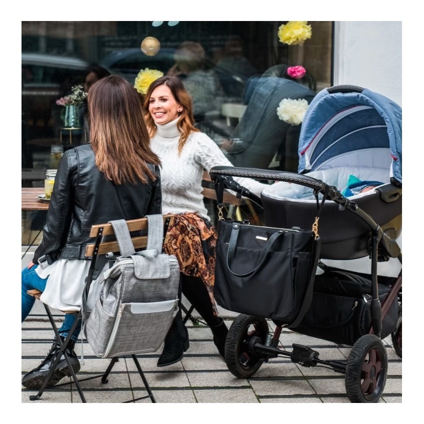 BabyOno - Pusletaske til klapvogn Coco sort
