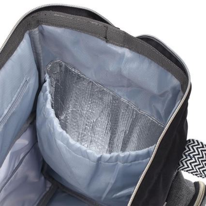 BabyOno - Rygsæk til klapvogn Oslo Style sort