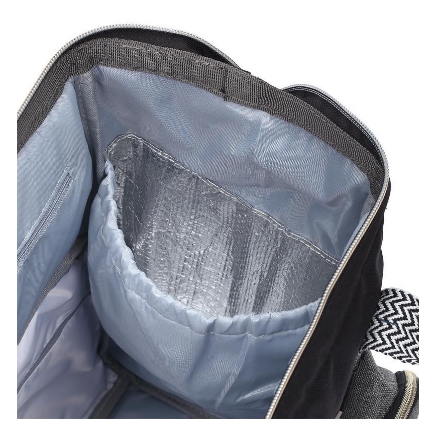 BabyOno - Rygsæk til klapvogn Oslo Style sort