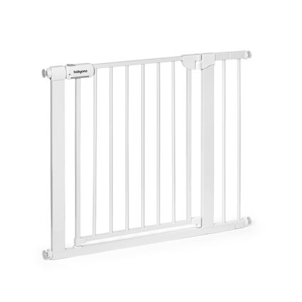 BabyOno - Sikkerhedsgitter 75-96 cm hvid