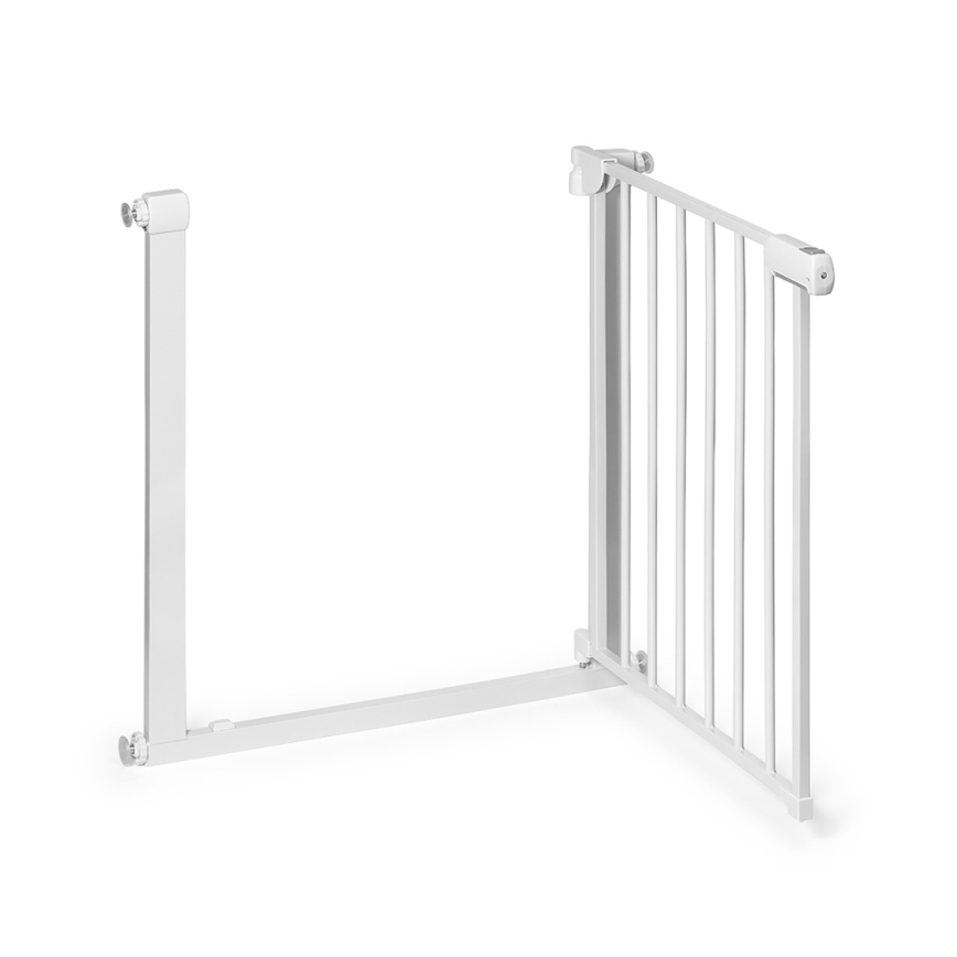 BabyOno - Sikkerhedsgitter 75-96 cm hvid