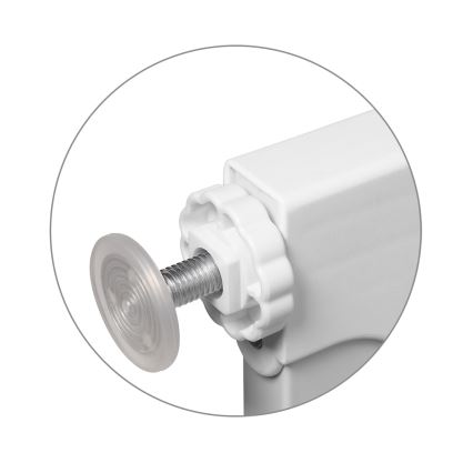 BabyOno - Sikkerhedsgitter 75-96 cm hvid