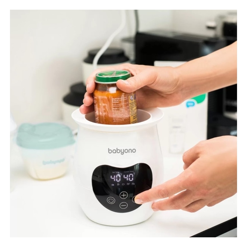 BabyOno - Varmer og sterilisator til flasker og babymad HONEY