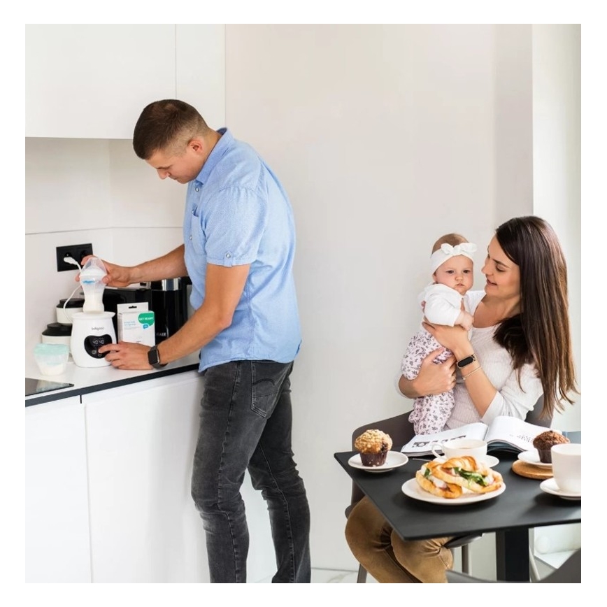 BabyOno - Varmer og sterilisator til flasker og babymad HONEY