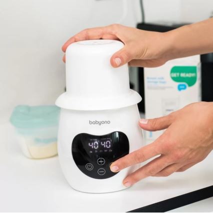 BabyOno - Varmer og sterilisator til flasker og babymad HONEY