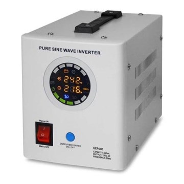 Back-up strømforsyning 500W/800VA ren sinusbølge
