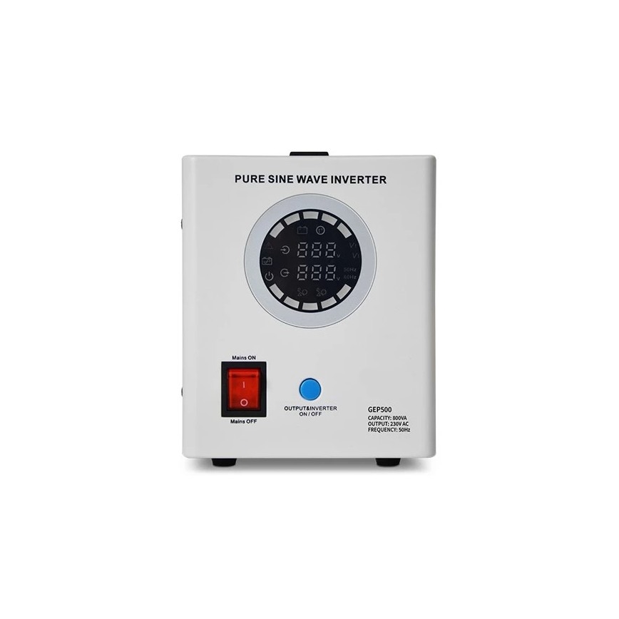 Back-up strømforsyning 500W/800VA ren sinusbølge