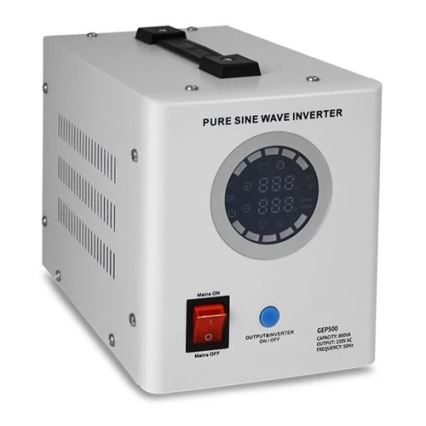 Back-up strømforsyning 500W/800VA ren sinusbølge