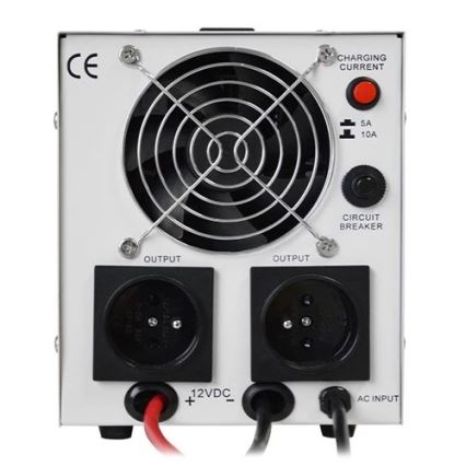 Back-up strømforsyning 500W/800VA ren sinusbølge