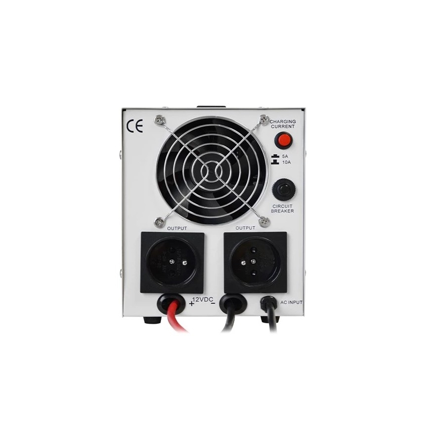 Back-up strømforsyning 500W/800VA ren sinusbølge