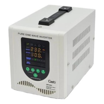 Back-up strømforsyning 500W/800VA ren sinusbølge