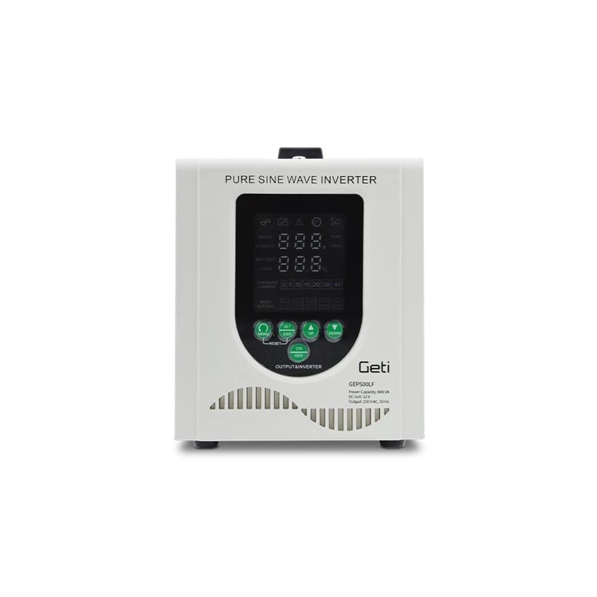 Back-up strømforsyning 500W/800VA ren sinusbølge