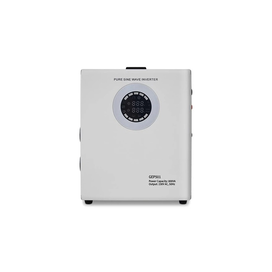 Backup-strømforsyning væghængt 500W/800VA ren sinusbølge