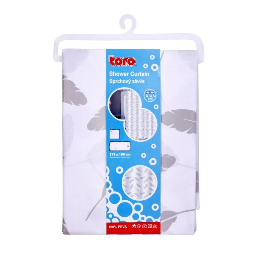 Badeforhæng TORO PREMIUM 178x199 cm blade