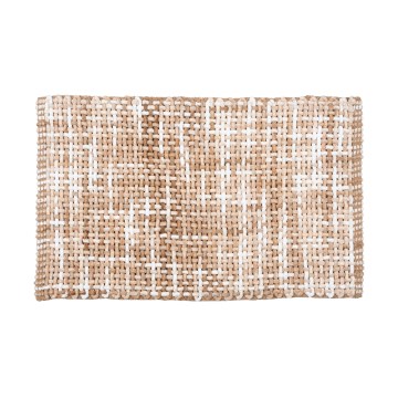 Bademåtte BELWEDER 60x100 cm beige/hvid