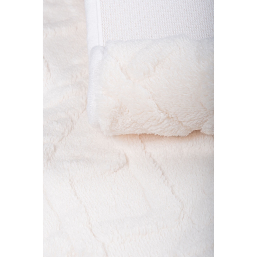 Bademåtte NEW STYLE 3D 60x90 cm cremefarvet