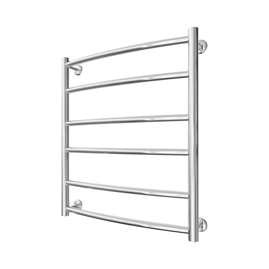 Badeværelses håndklæderadiator INOX CLASSIC 122W/230V 57x53 cm rustfrit stål/blank krom