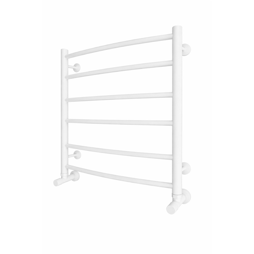 Badeværelses håndklædetørrer INOX CLASSIC 122W/230V 57x53 cm rustfrit stål/hvid